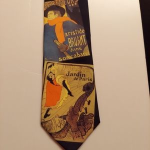 Ralph Marlin French poster tie